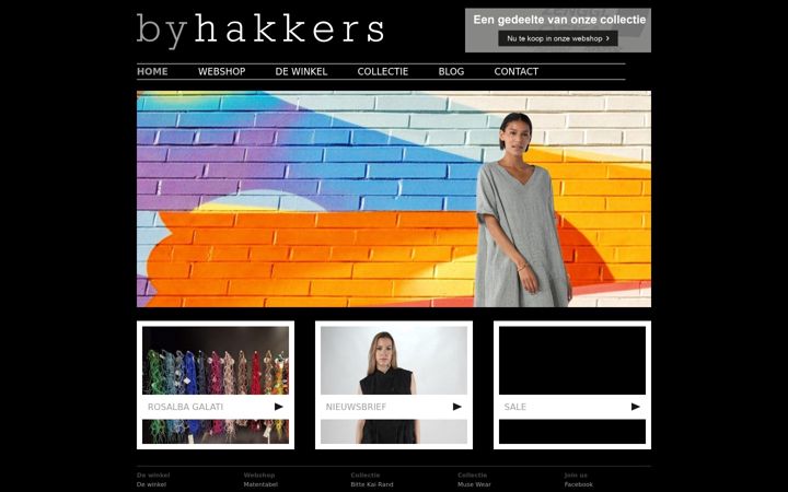Screenshot of byhakkers.nl