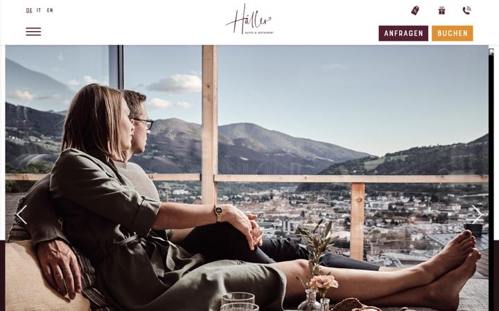 Screenshot of byhaller.com