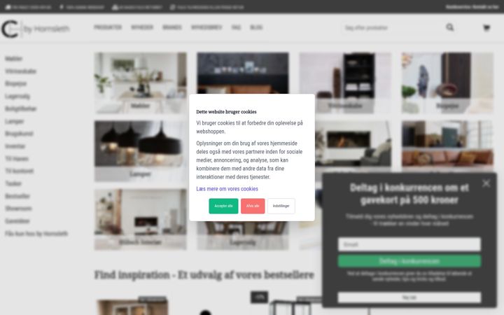Screenshot of byhornsleth.dk
