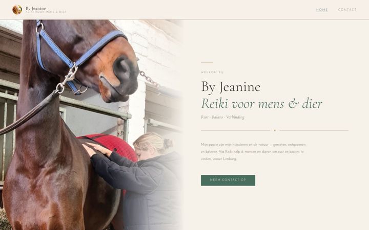 Screenshot of byjeanine.eu