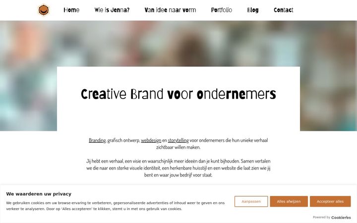 Screenshot του byjenna.nl