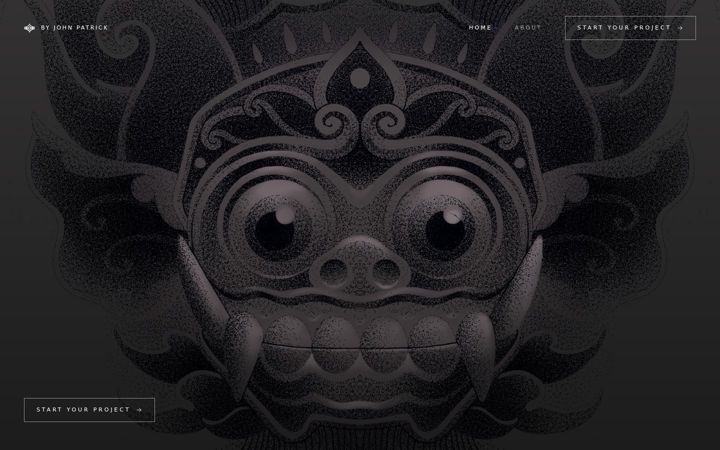 Screenshot of byjohnpatrick.com