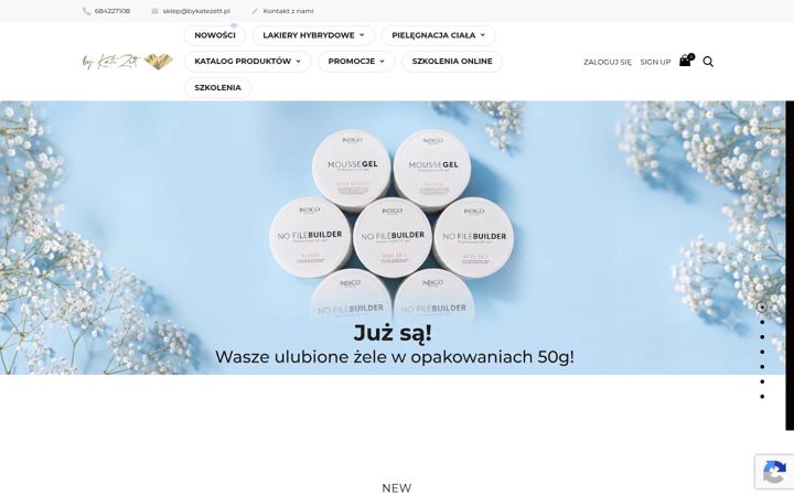 Screenshot of bykatezett.pl