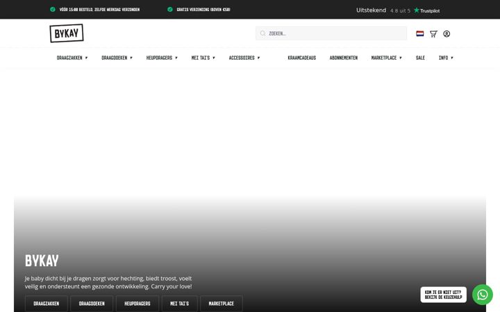 Screenshot of bykay.com