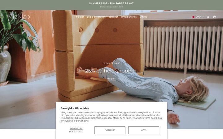 Screenshot of byklipklap.dk