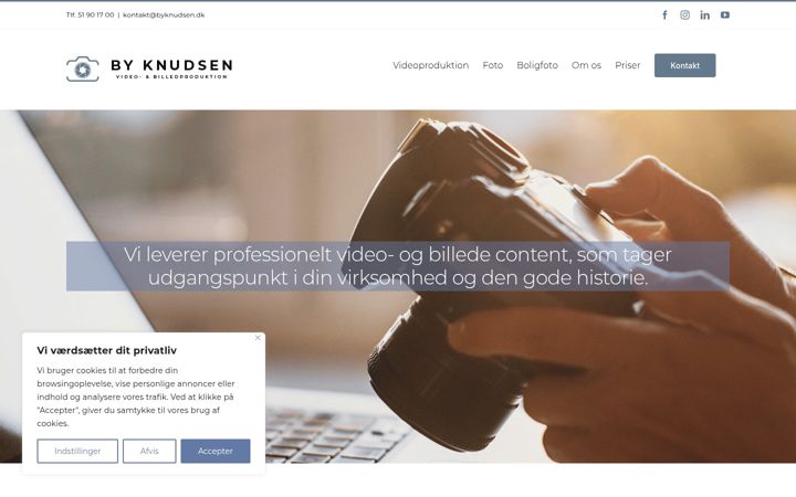 Screenshot of byknudsen.dk