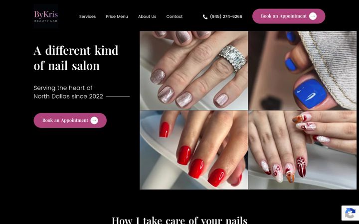 Screenshot of bykris.us