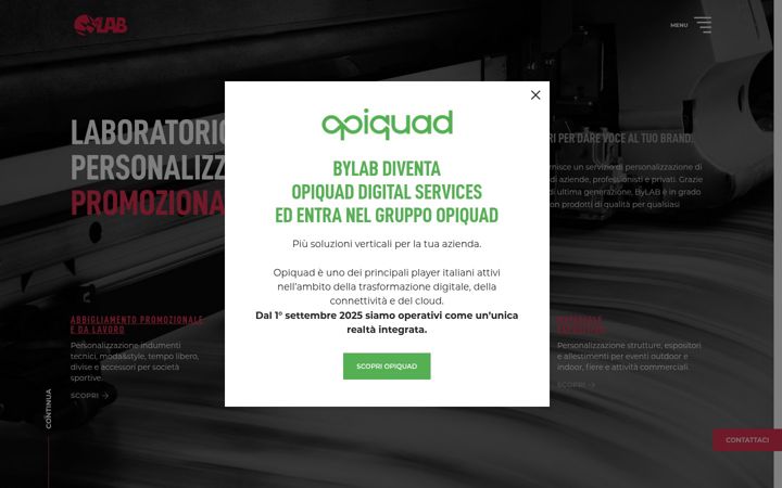 Screenshot of bylab.it