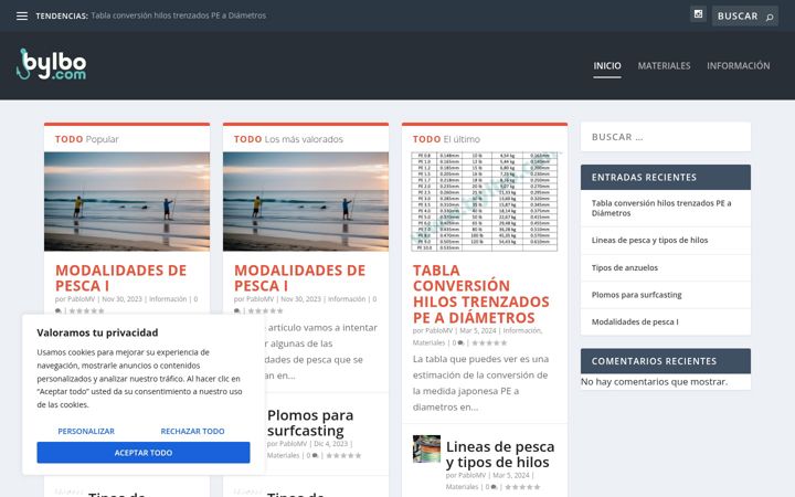 Screenshot of bylbo.com