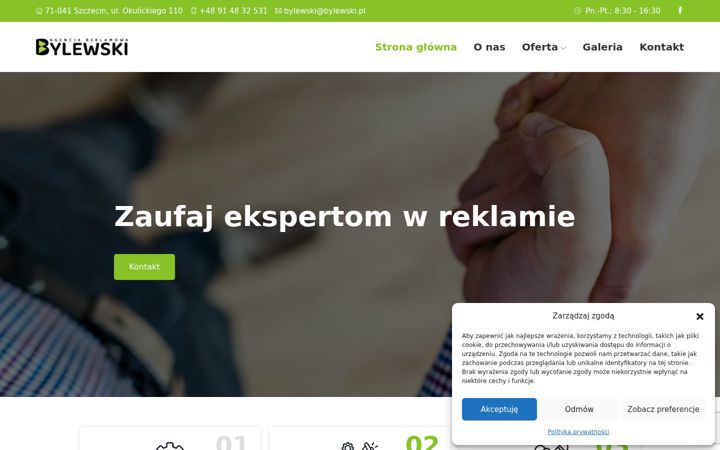 Screenshot of bylewski.pl