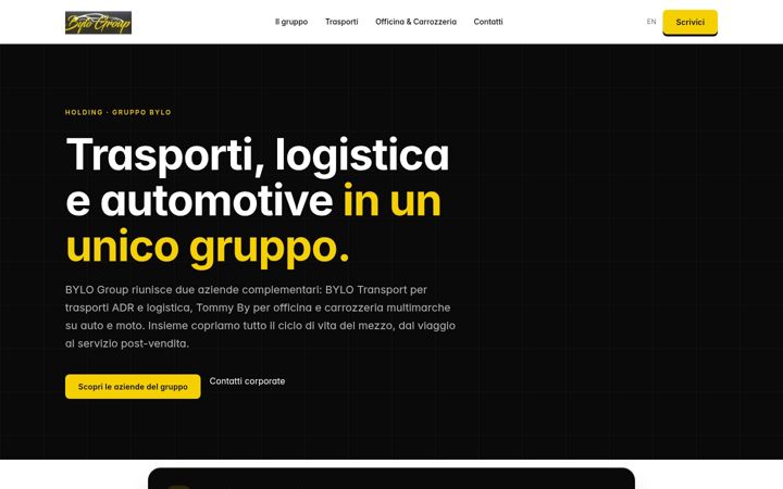 Screenshot of bylogroup.it