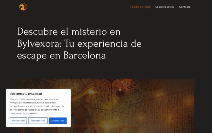 Screenshot of bylvexora.top