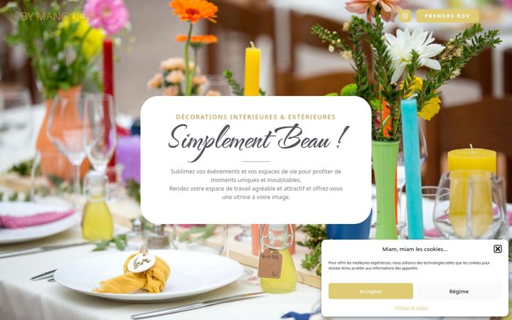 Screenshot of bymanouchka.com