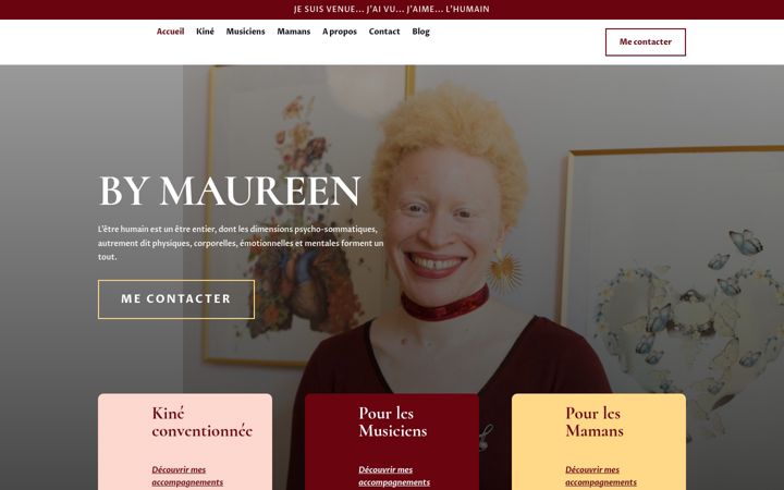 Screenshot of bymaureen.fr