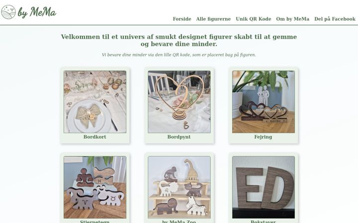 Screenshot of bymema.dk