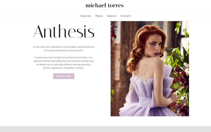 Screenshot of bymichaeltorres.com