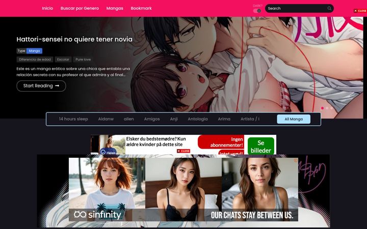 Screenshot of bymichiby.com