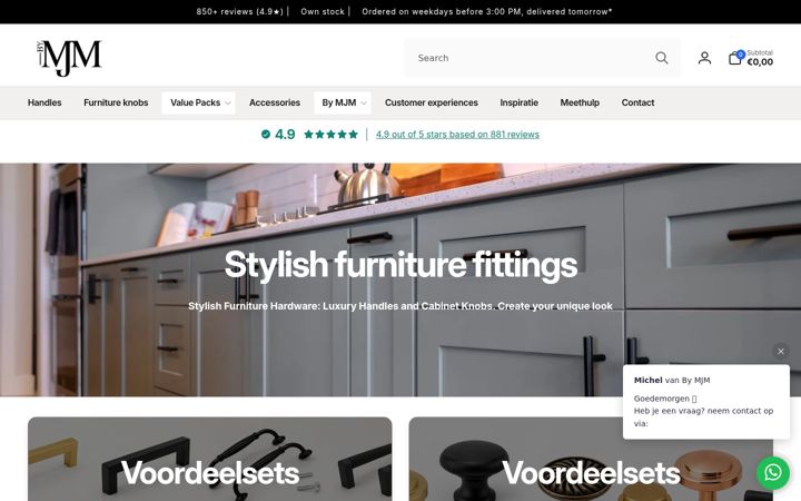 Screenshot of bymjm.com