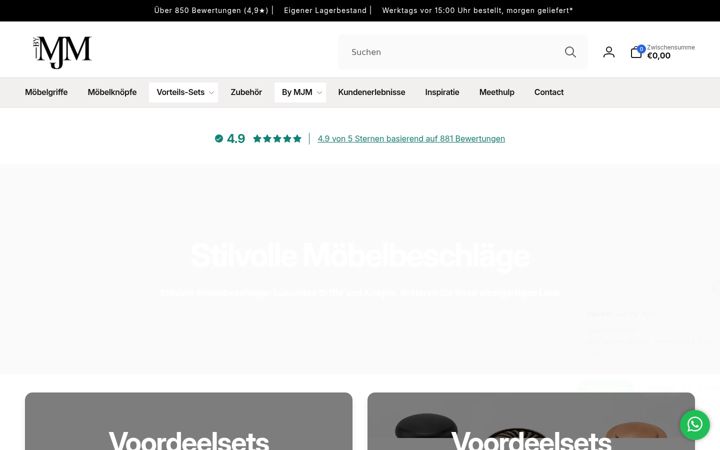 Screenshot of bymjm.de