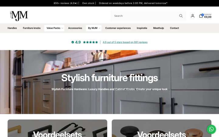 Skjermbilde av bymjm.eu