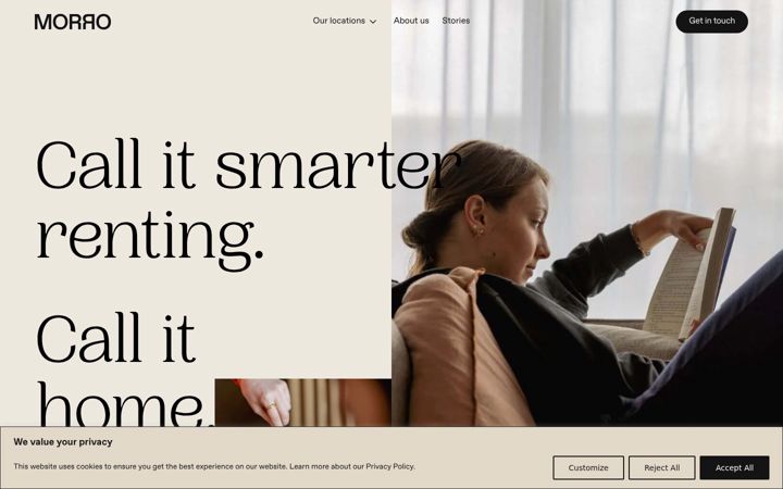 Screenshot of bymorro.com