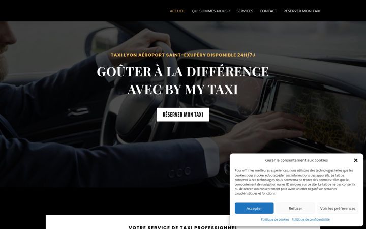 Screenshot of bymytaxi.com