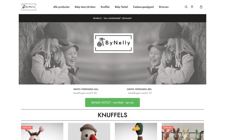 Screenshot του bynelly.nl
