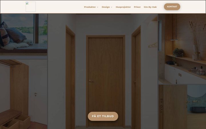 Screenshot of byoak.dk