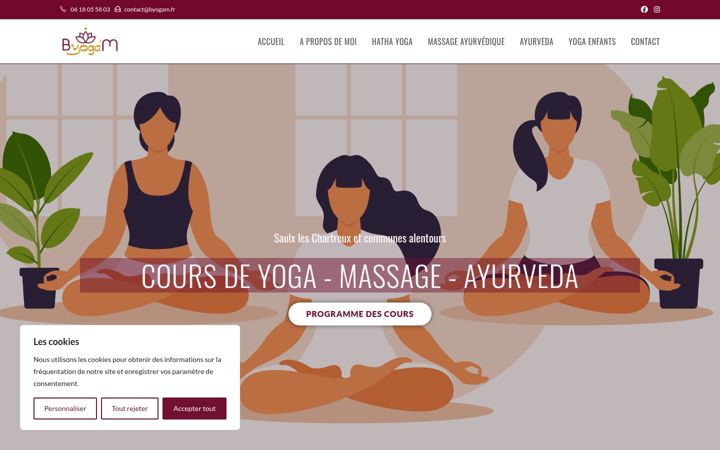 Screenshot of byogam.fr