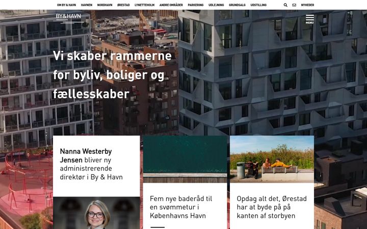 Screenshot of byoghavn.dk