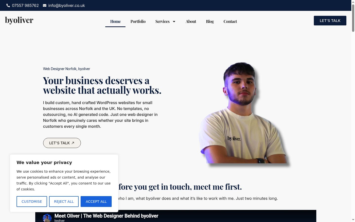 Screenshot van de toestemmingsbanner zoals getoond vóór enige interactie