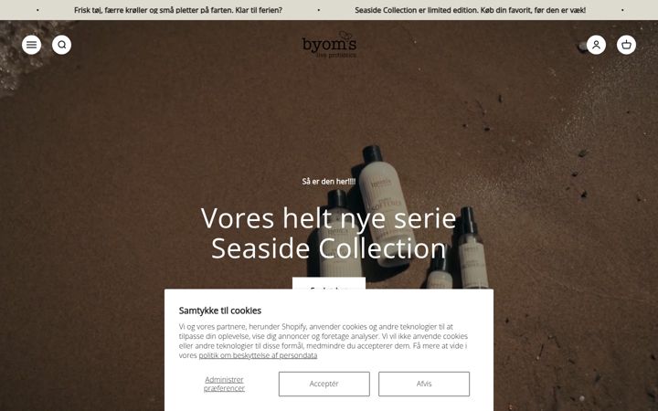 Screenshot of byoms.dk