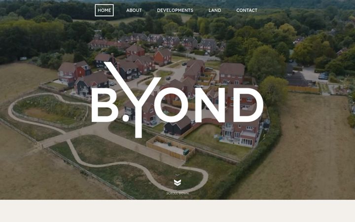 Screenshot of byondhomes.co.uk