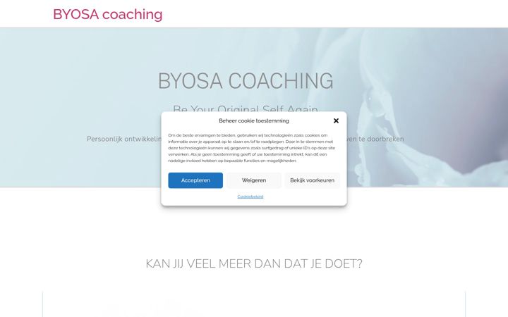 Screenshot of byosa.nl