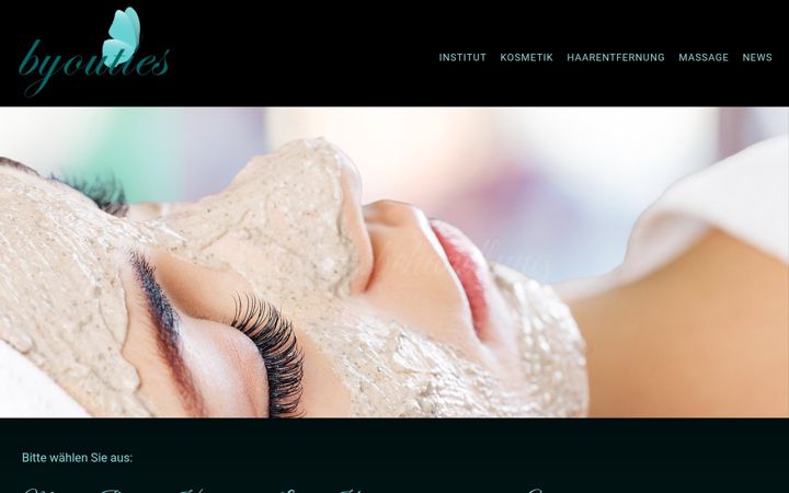 Screenshot of byouties.ch