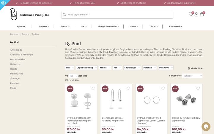 Screenshot of bypind.dk