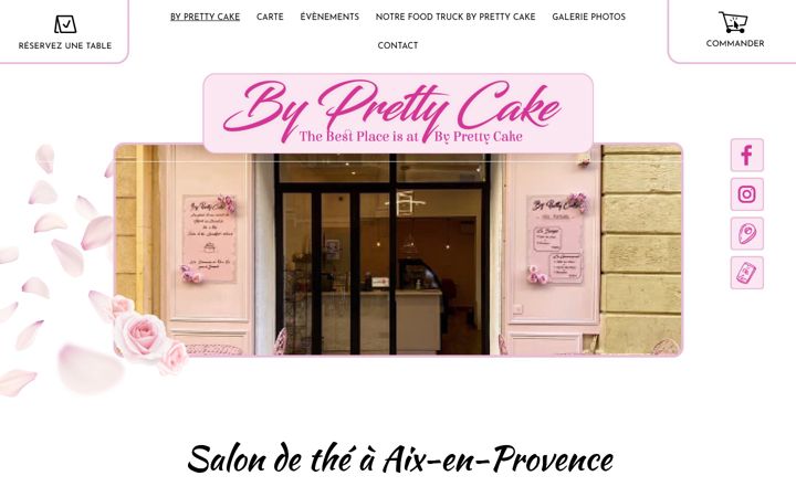 Screenshot of byprettycake.fr