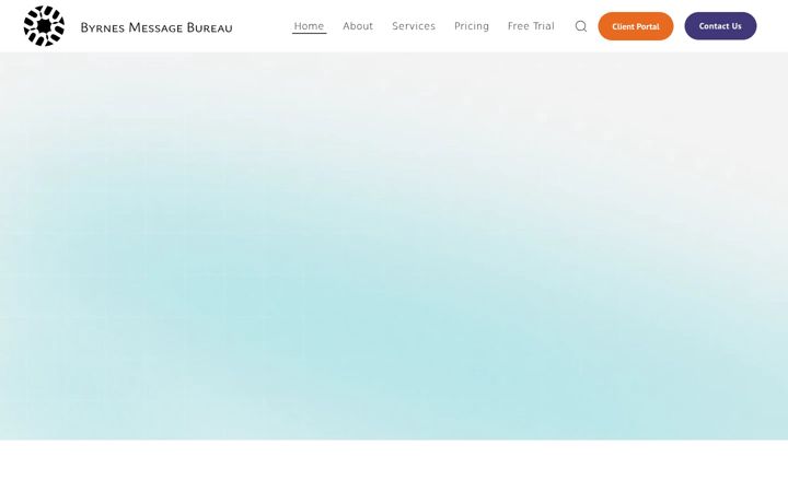 Screenshot of byrnesmessage.com