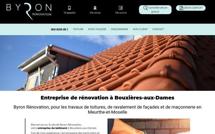 Screenshot of byron-renovation.fr