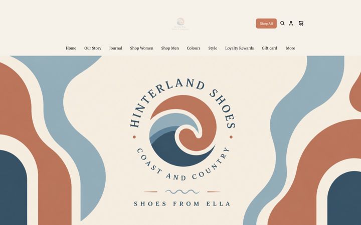 Screenshot of byronbayshoes.com
