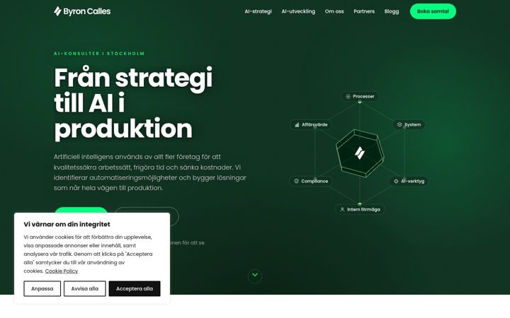 Screenshot of byroncalles.se