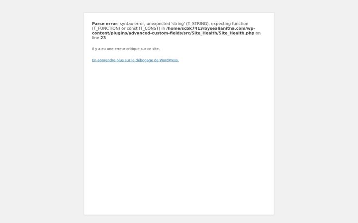 Screenshot of bysealianitha.com