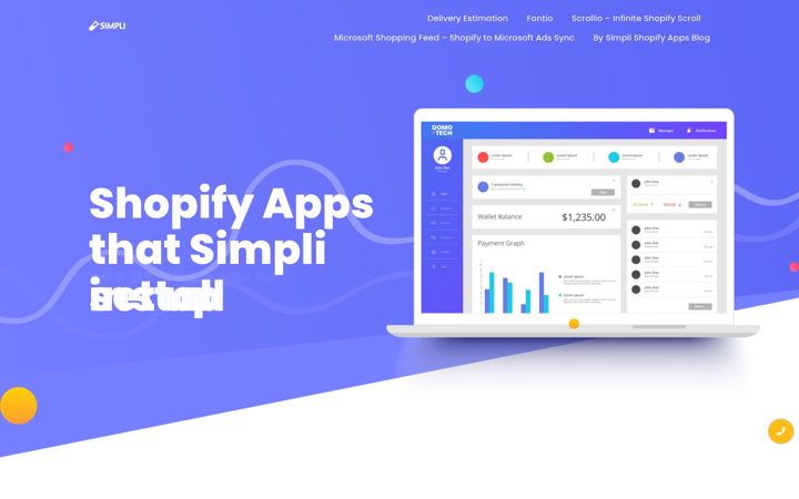Screenshot of bysimpli.com