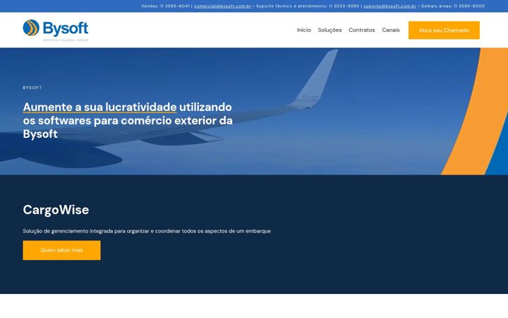 Screenshot of bysoft.com.br