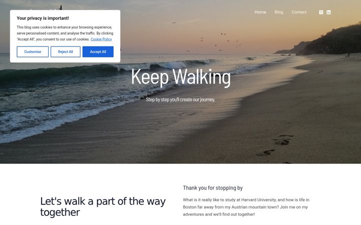 Screenshot of bysophiemayr.com