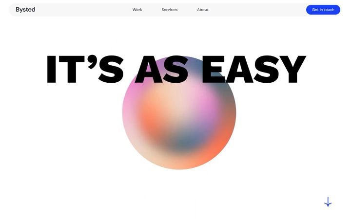 Screenshot of bysted.com