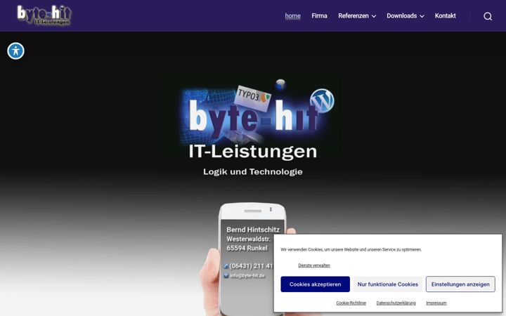 Screenshot του byte-hit.de