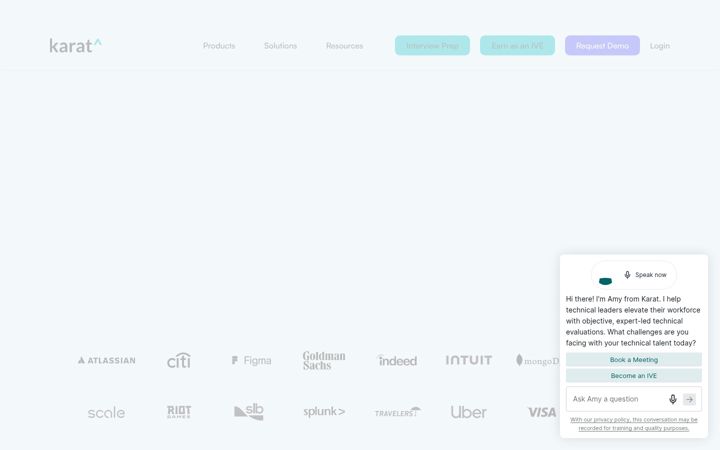 Screenshot of byteboard.dev