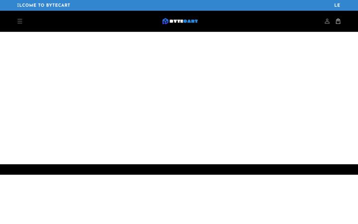 Screenshot of bytecart.in