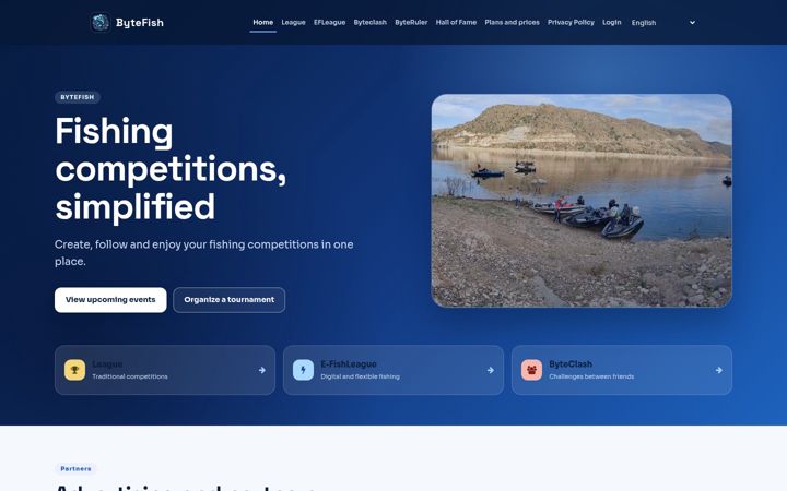 Screenshot of bytefish.es